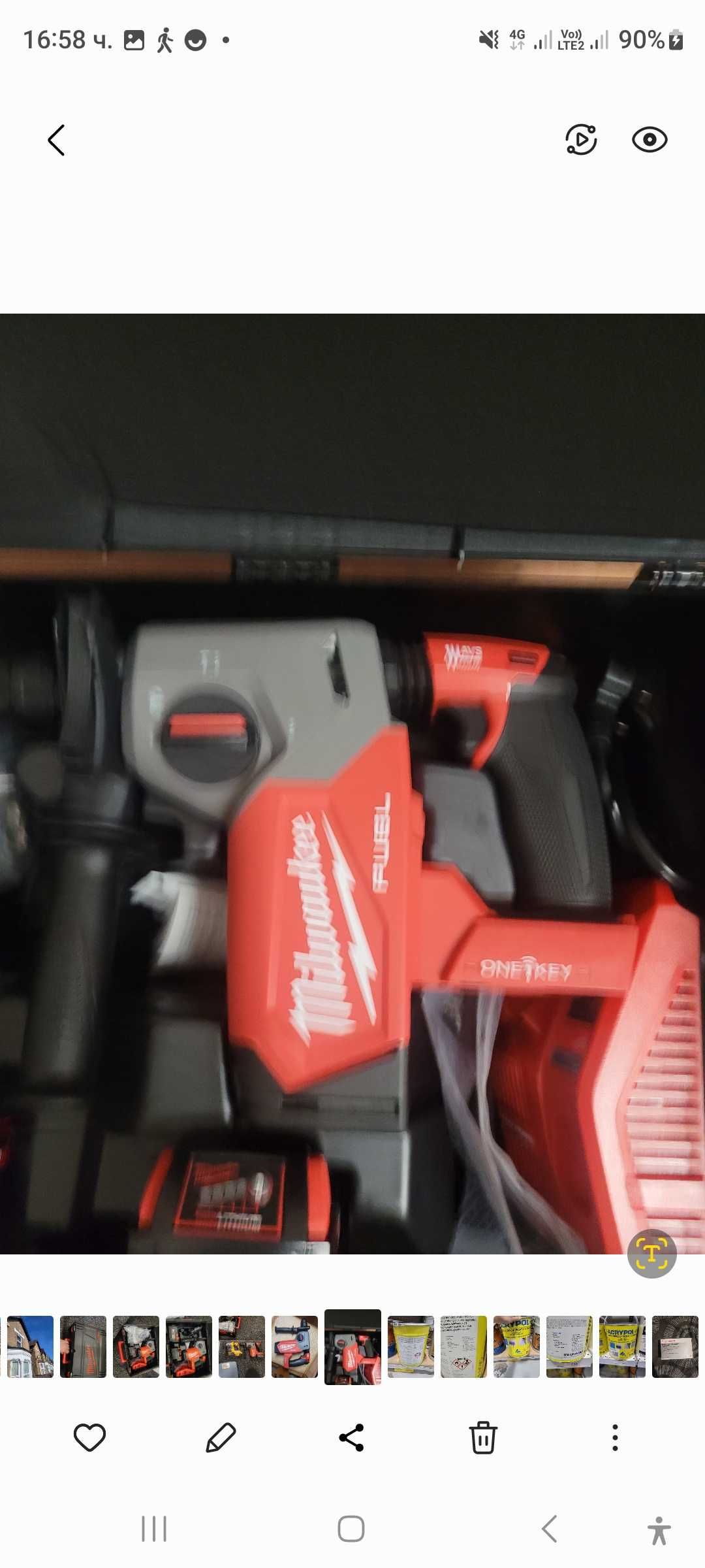 MILWAUKEE 18v Brussels SDS+ Hammer Drill