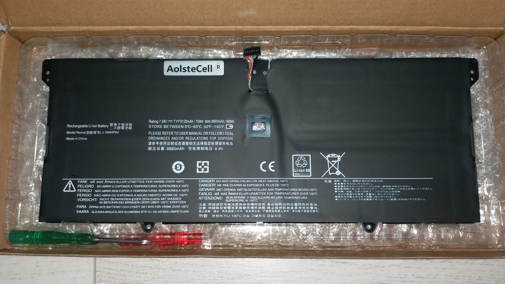 Baterie Laptop, Lenovo, Flex PRO-13IKB, 7.68V, 9120mAh, 70Wh