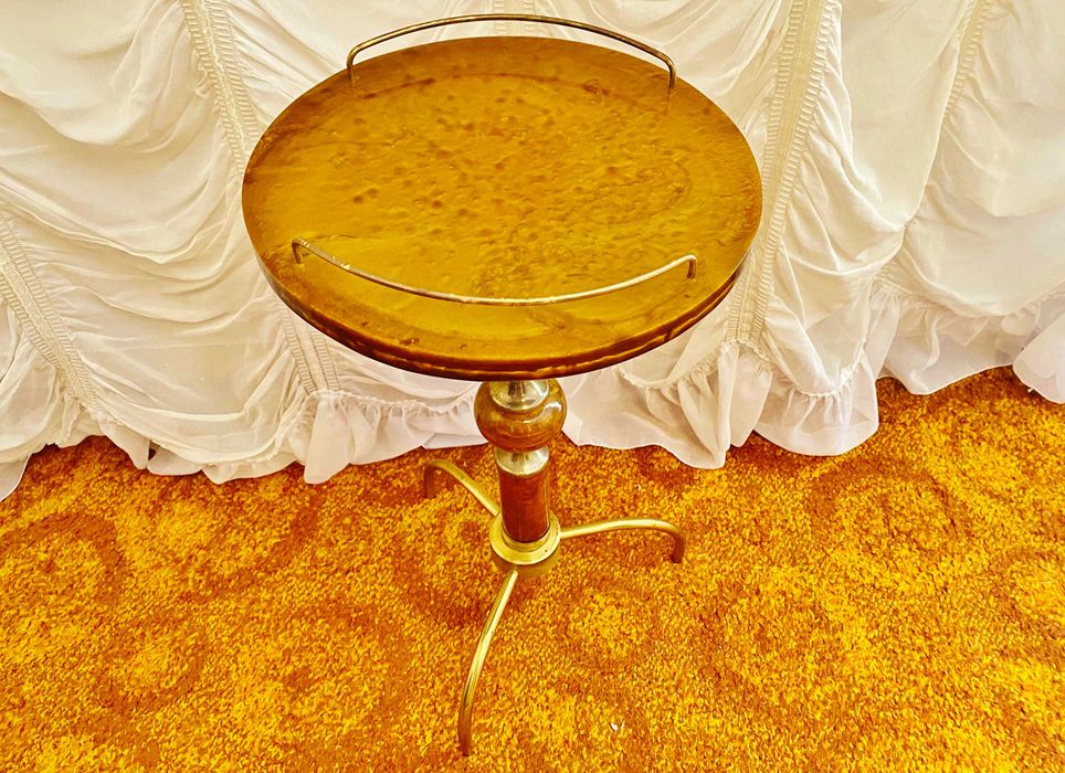 РАЗПРОДАЖБА - 25€. Винтидж Мраморна масичка - Стил Луи XVI