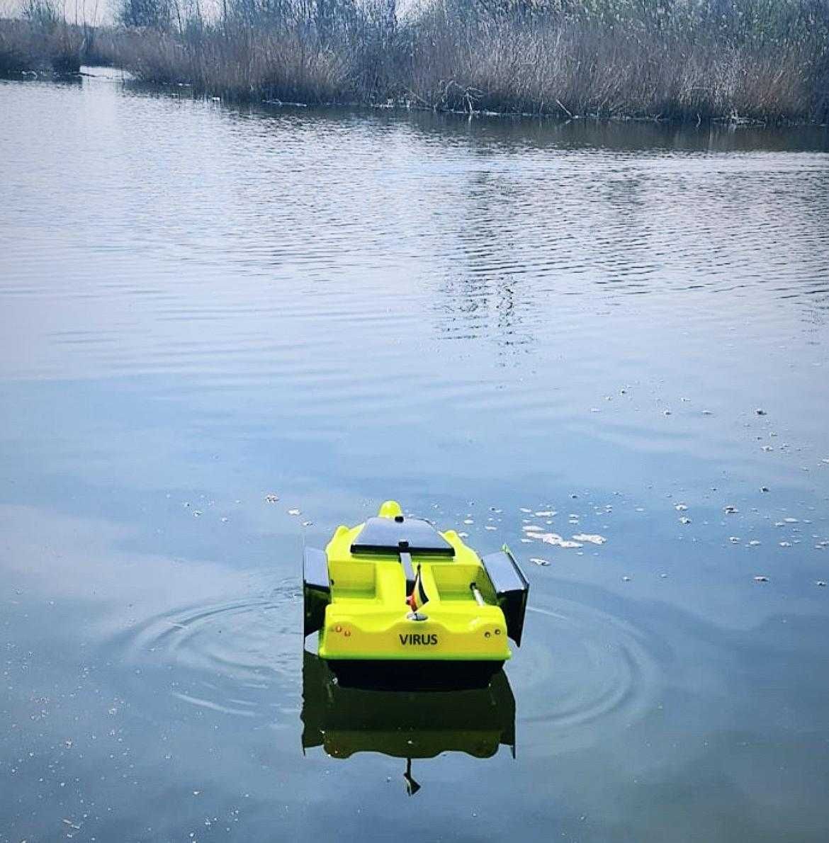 NAVOMODEL de plantat la pescuit VIRUS, brushless de VITEZA