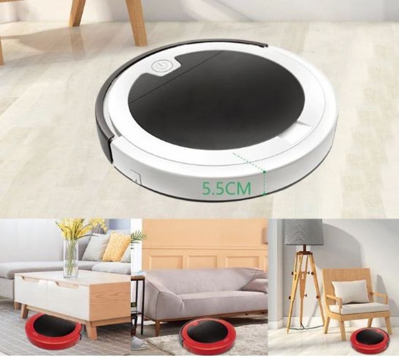 Прахосмукачка рубот за сухо и мокро почистване с дистанционно управлен