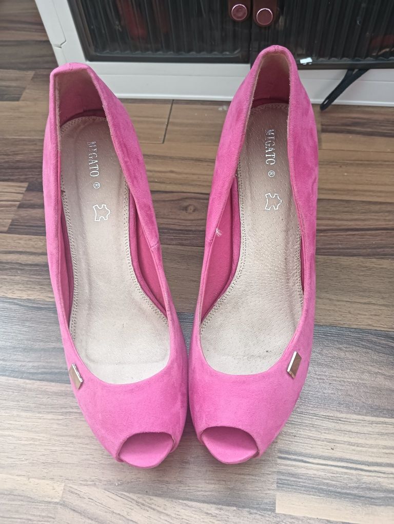 Pantofi roz migato