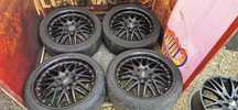 Jante Audi Volkswagen 5 x 112 R18 cu Anvelope 225 40 R18 de vara