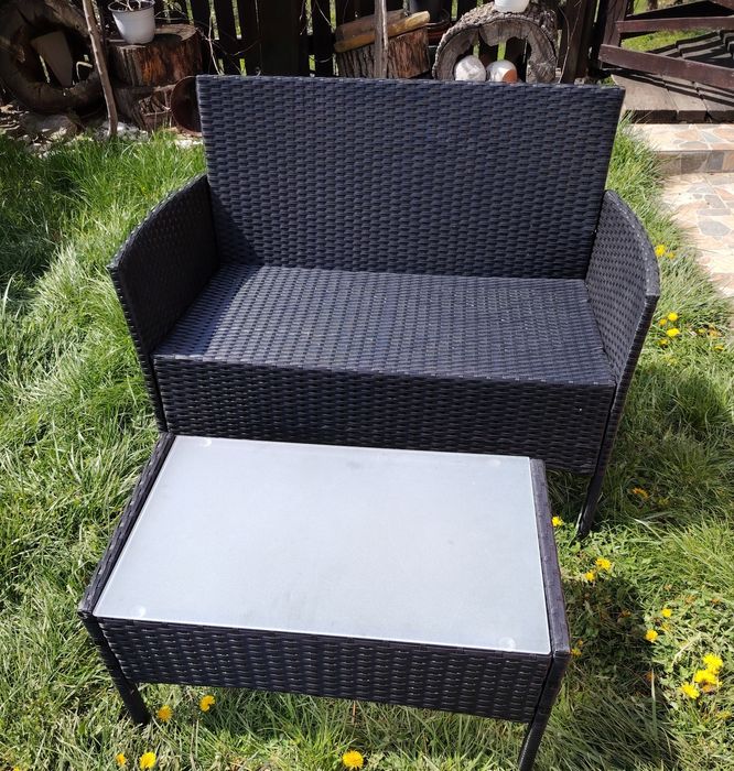 Set Nou Grădină - Balcon - Terasă imitație ratan