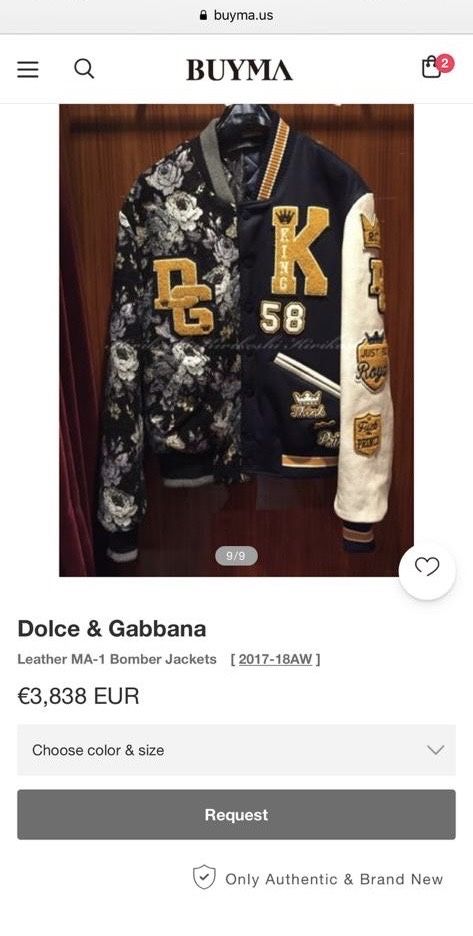 Geacă colegiu Dolce&Gabbana