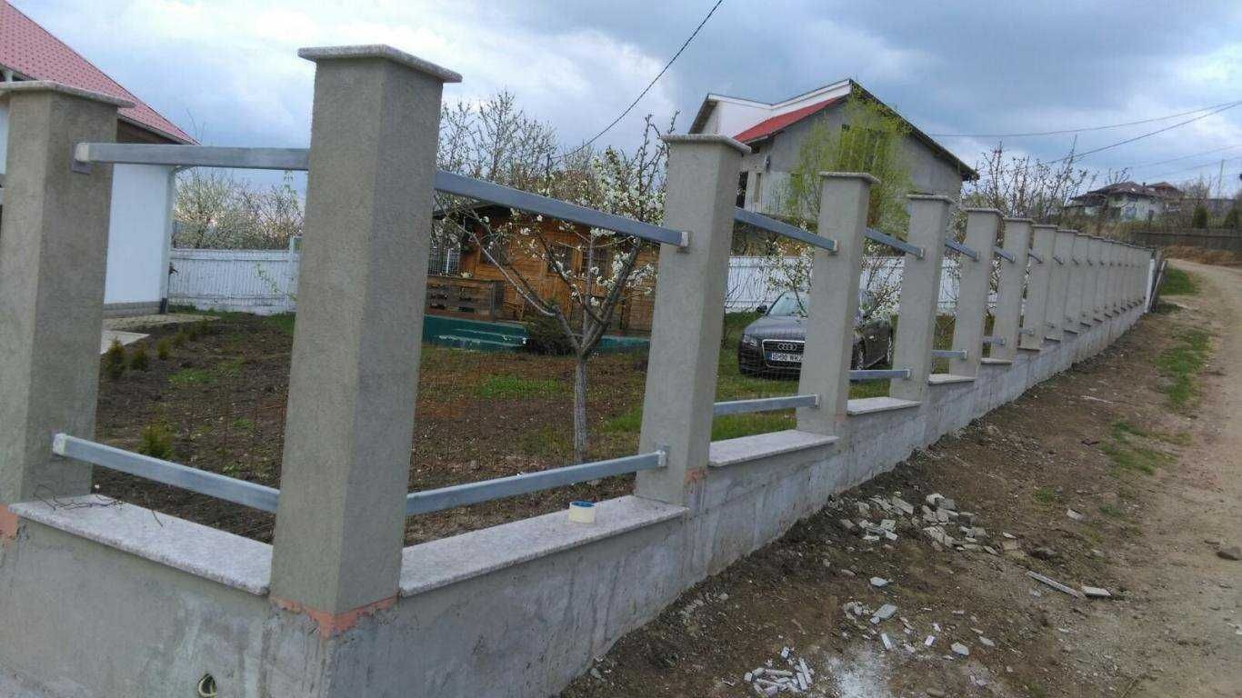 Garduri si porti din panou stil jaluzele, sipca metalica, plasa, tabla