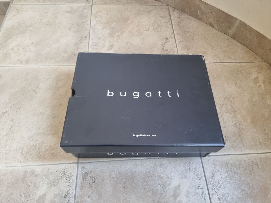 Кожени боти Bugatti кафеви с изолация - чисто нови