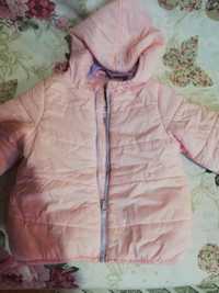 Детско пролетно яке, грейка и жилетка18-24 размер