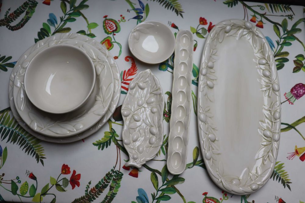 чинии италианска керамика ръчна изработка