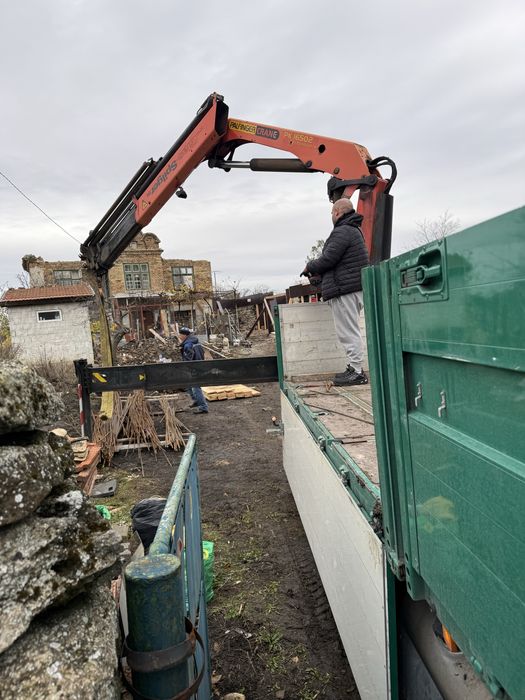Кран Варна транспортни услуги