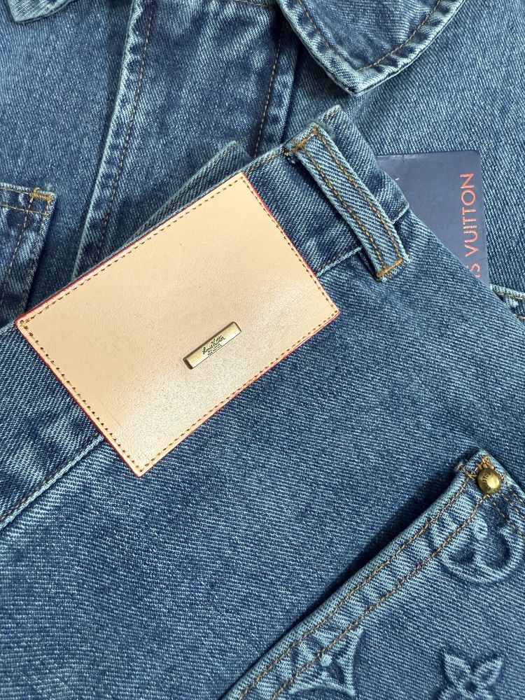 Compleu de blug/denim Louis Vuitton Carpenter Premium colectie noua