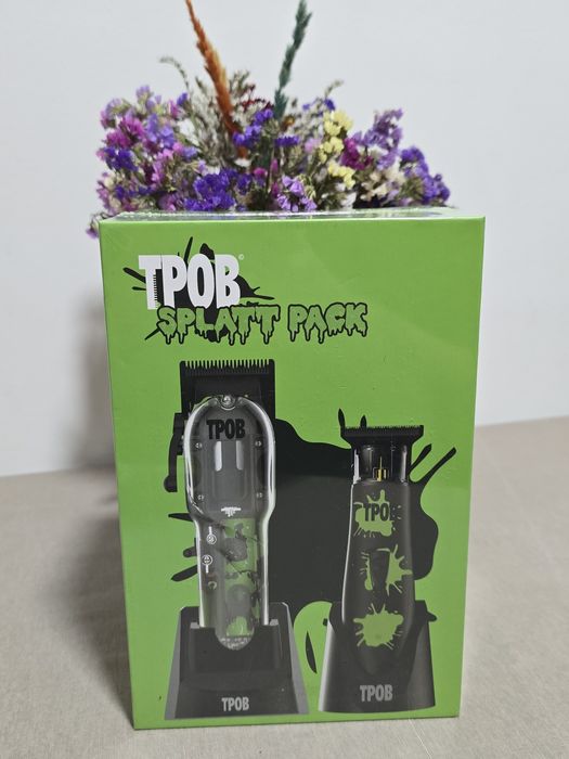Vând SET TPOB Slime Splatt  - masina de tuns + trimmer profesional