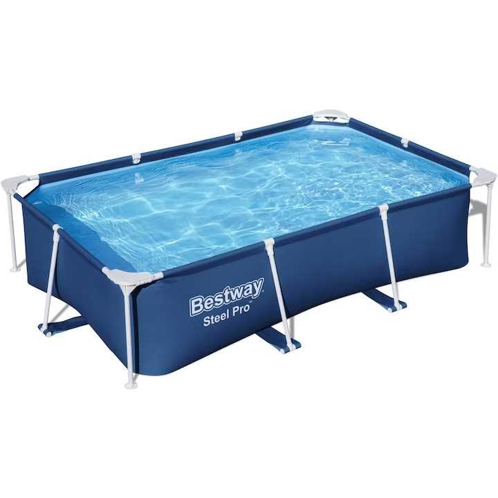 Piscina Bestway Steel Pro, 3 m x 2m x 66 cm, 3300 l cu Pompa filtru
