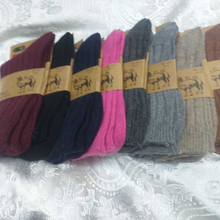 Tuya jungidan to'qilgan qalin qishki paypoq. Шерстьеной махровый носки