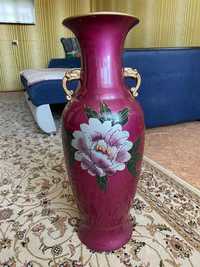 Керамическая ваза. Длина: 60 см