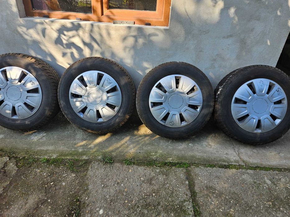 Roți iarnă complete Vw Golf, Skoda Octavia, Seat Leon 195/65 R15