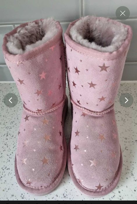 Ugg din piele intoarsa