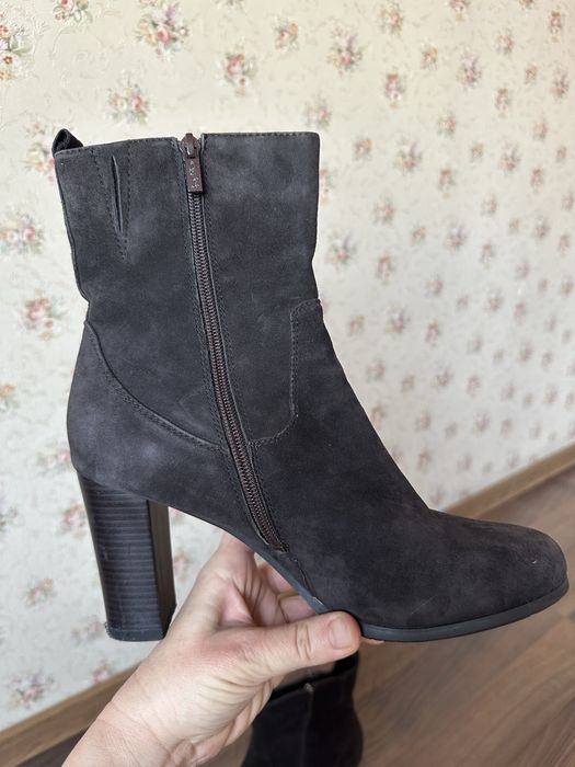 Полусапожки замша бу