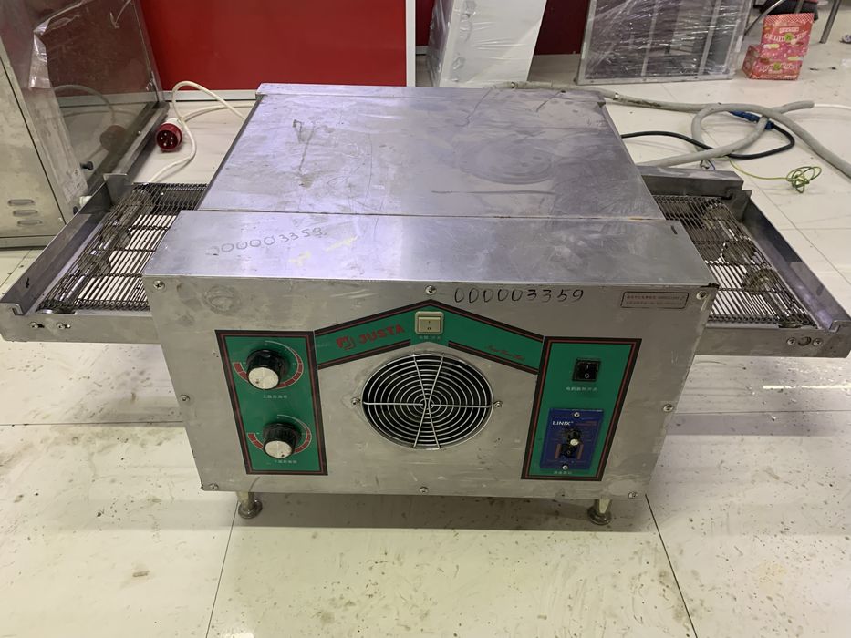 Пицца печь конвеерная