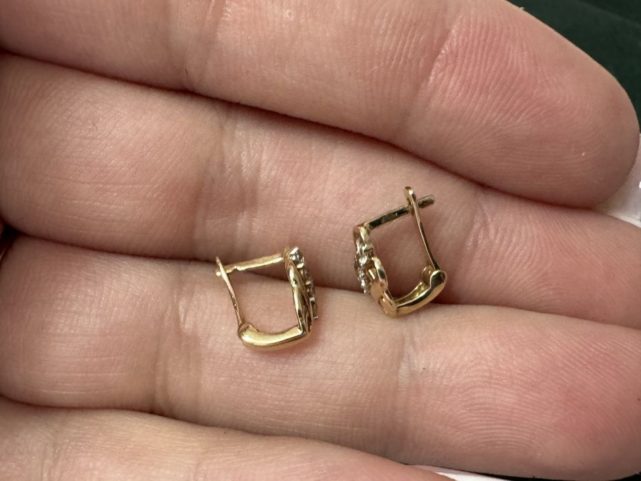 Cercei fetita aur 14 k