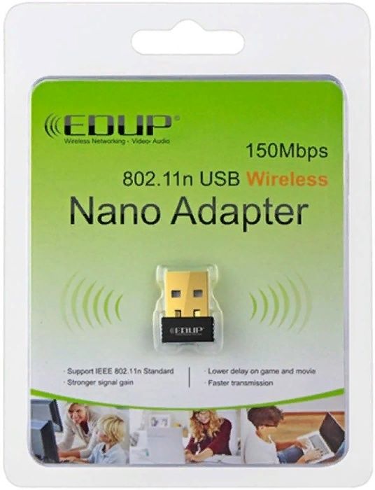Wi-Fi USB адаптер EDUP EP-N8553, 150Mbps