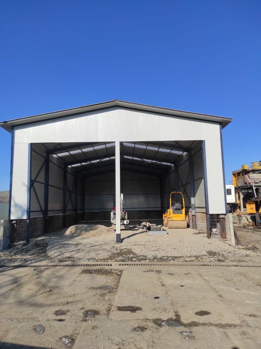 Vând hale metalice din Europrofile sau țeavă rectangulară la alegerea