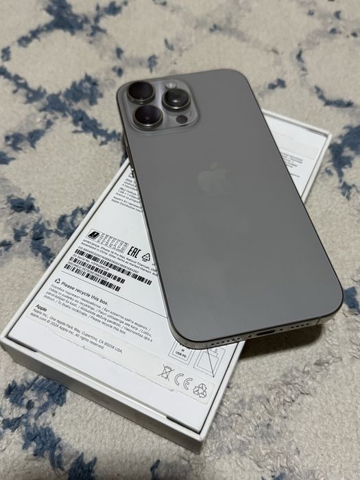 Айфон Iphone 16 Pro Max 256 100% аккум