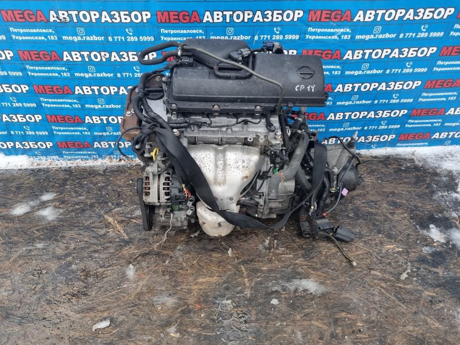 Двигатель CP14 на Nissan Note.