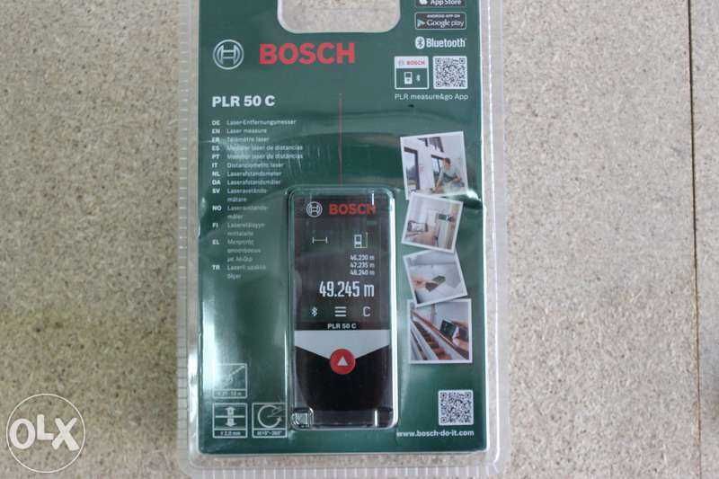 Професионална  лазерна ролетка Bosch с Bluetooth и Тъчскрин