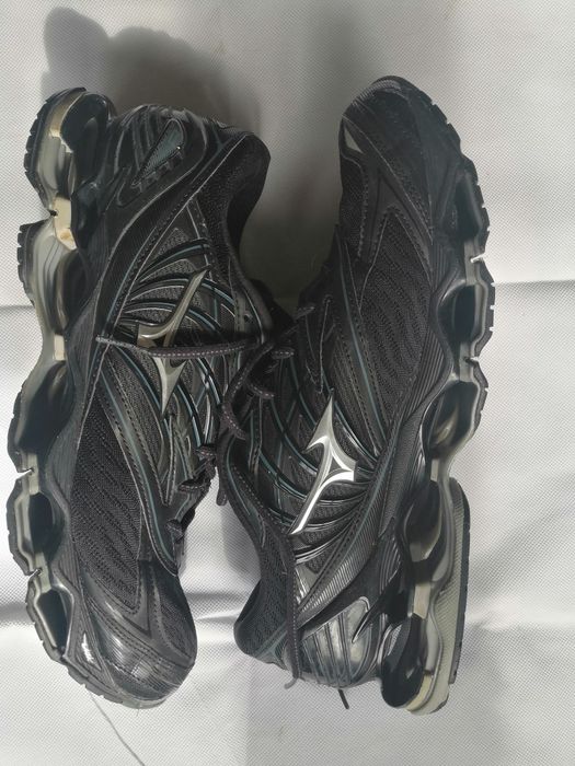 Mizuno Wave Prophecy 8 "Negru Argintiu" - pantofi alergare
