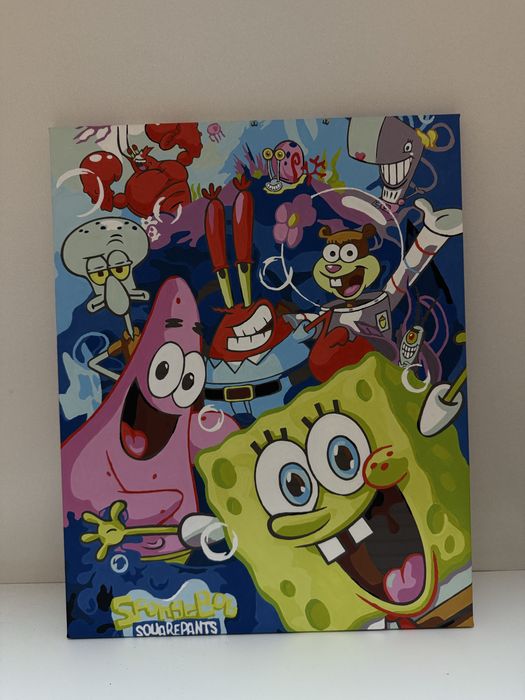 Картина по номерам, ручная работа