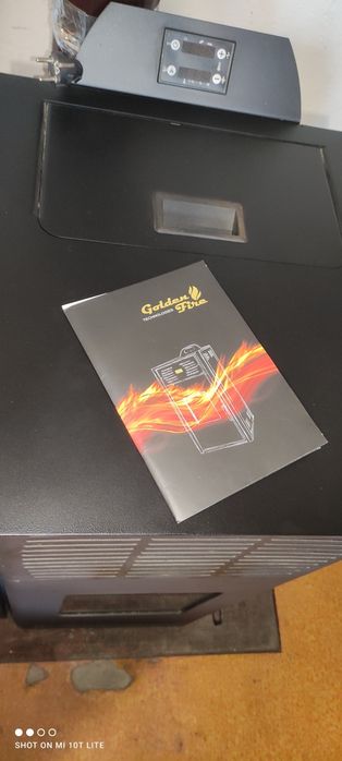 Пелетна Камина СУХА 12 киловата Почти Нова! Суха