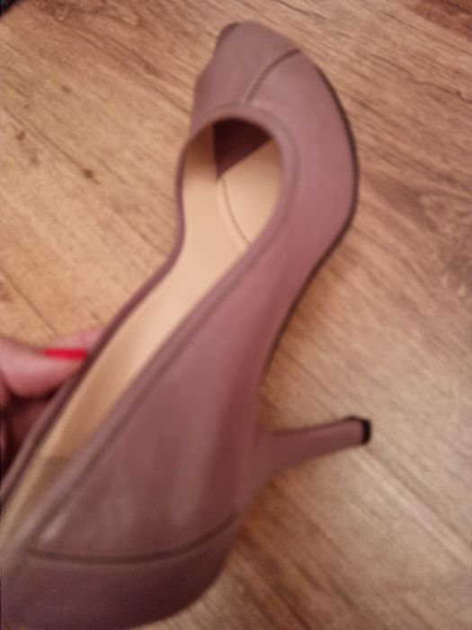 Pantofi Musette 39 toc de 9 piele naturala superbi