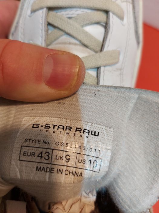G-Star Raw номер 43 Оригинални мъжки кецове