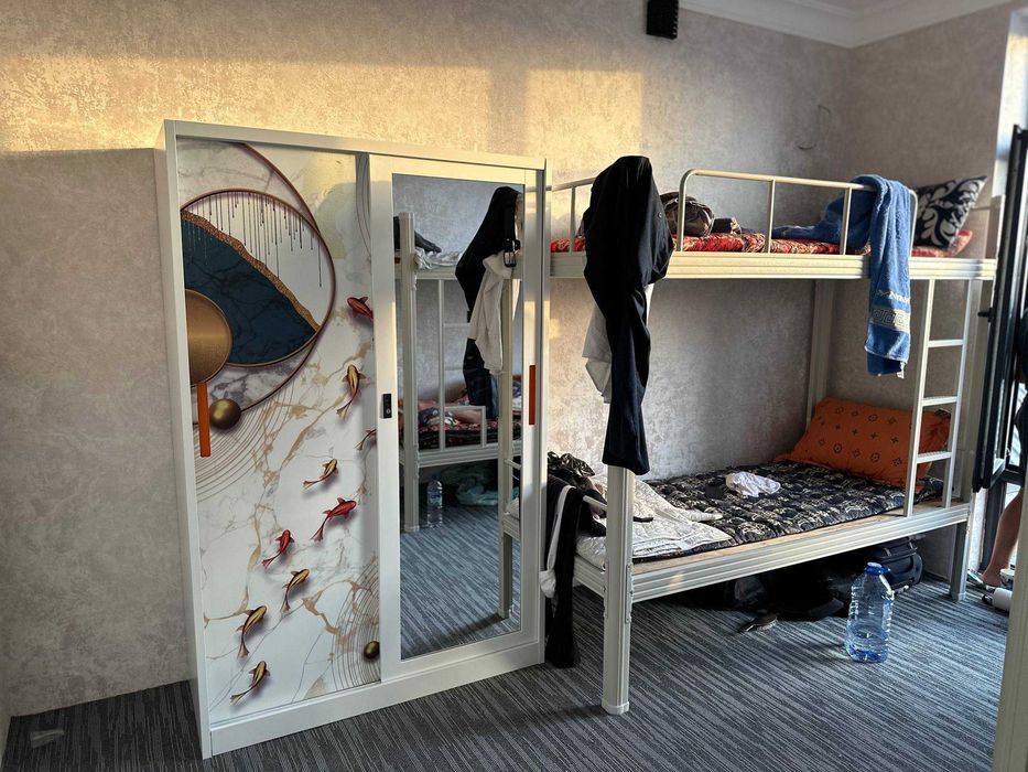 Ikki qavatli profil yotoq/Двухъярусная кровать из профиля