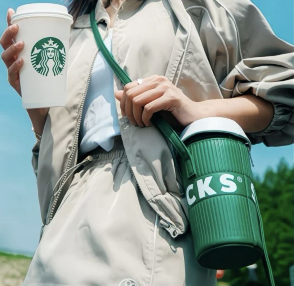 Мини сумки. Starbucks.