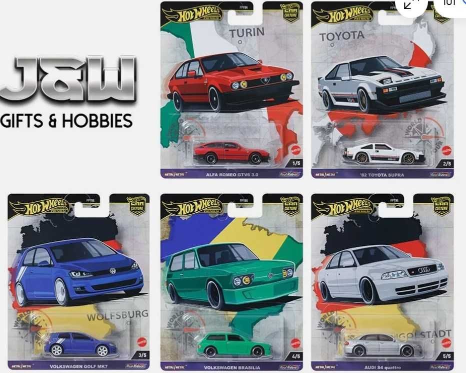 Hot Wheels Premium World Tour 2024