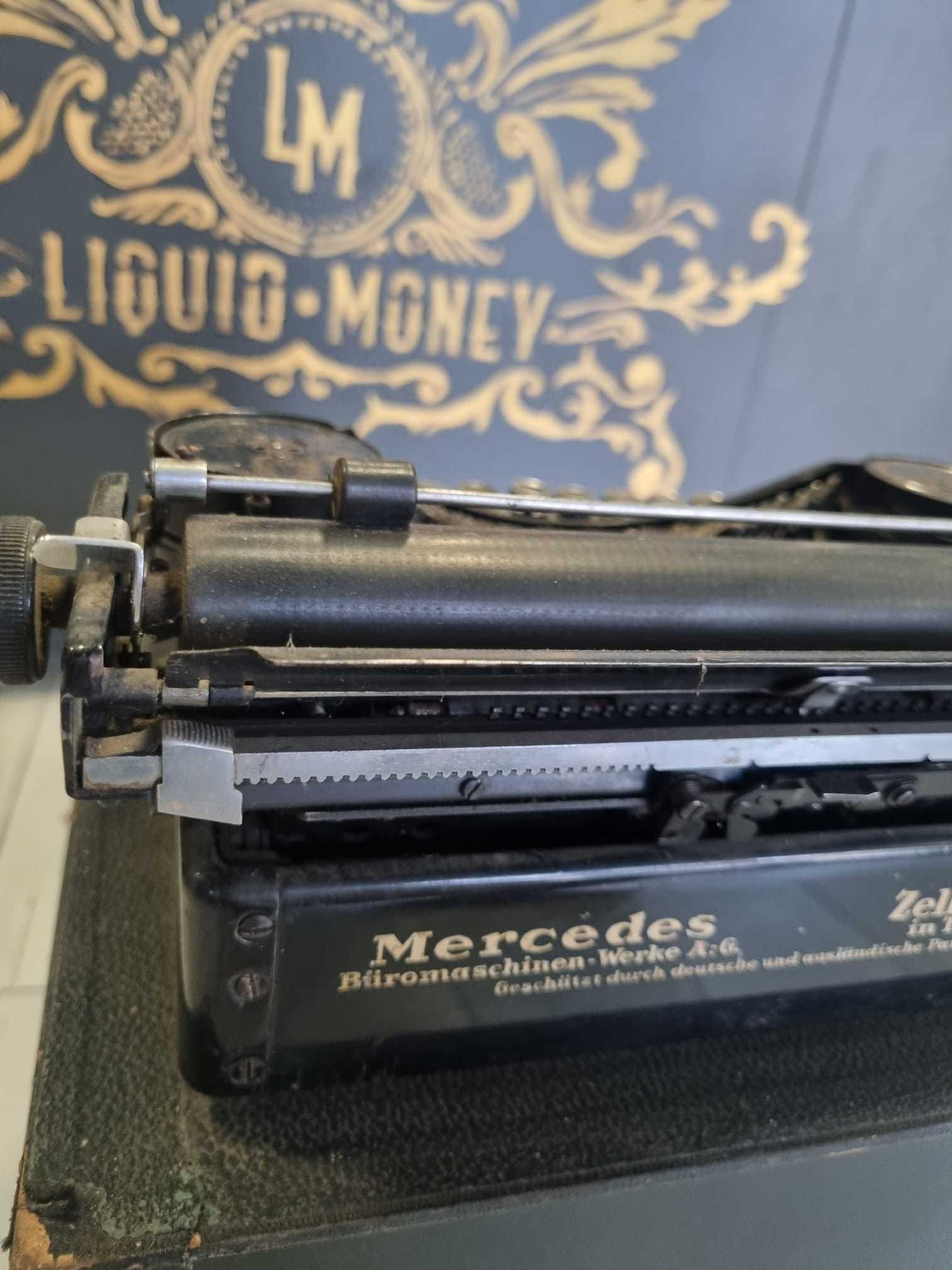 Liquid Money vinde - Masina de scris Vintage Mercedes Prima