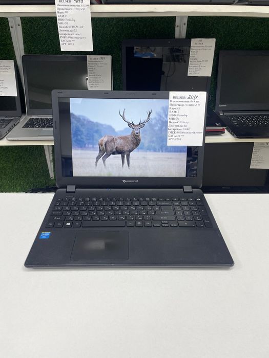 Оптимальный по цене ноутбук для офисных работы Pockargbell Память120