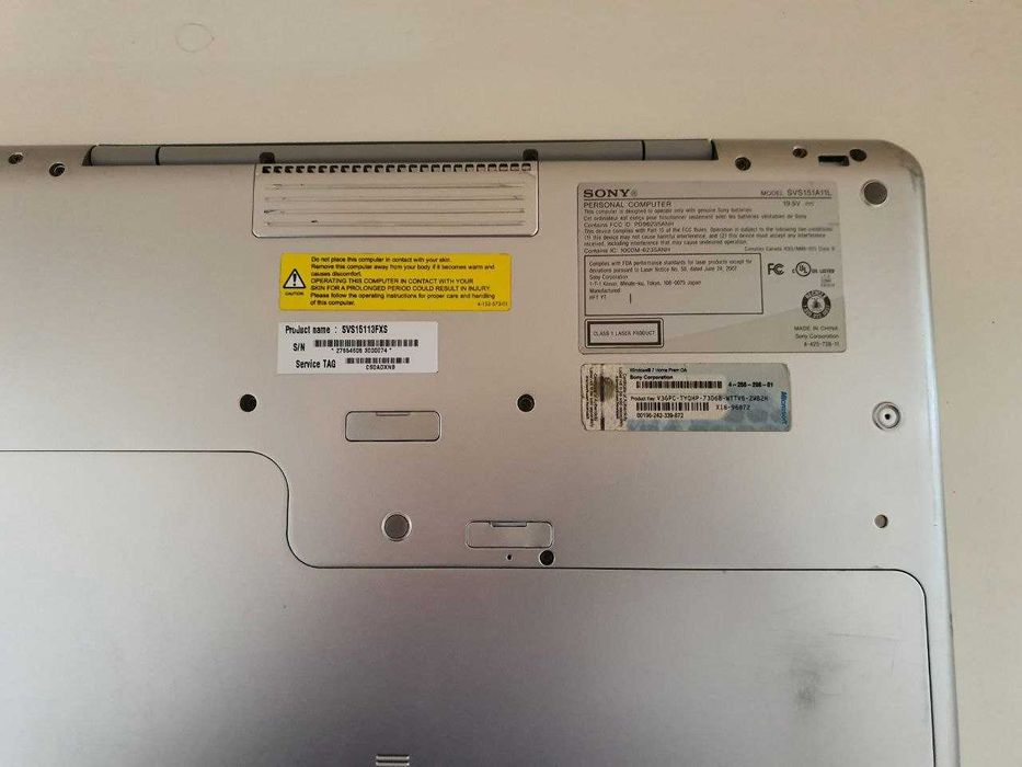 Продается Notebook Sony VAIO  i5 Б/У в хорошем состоянии