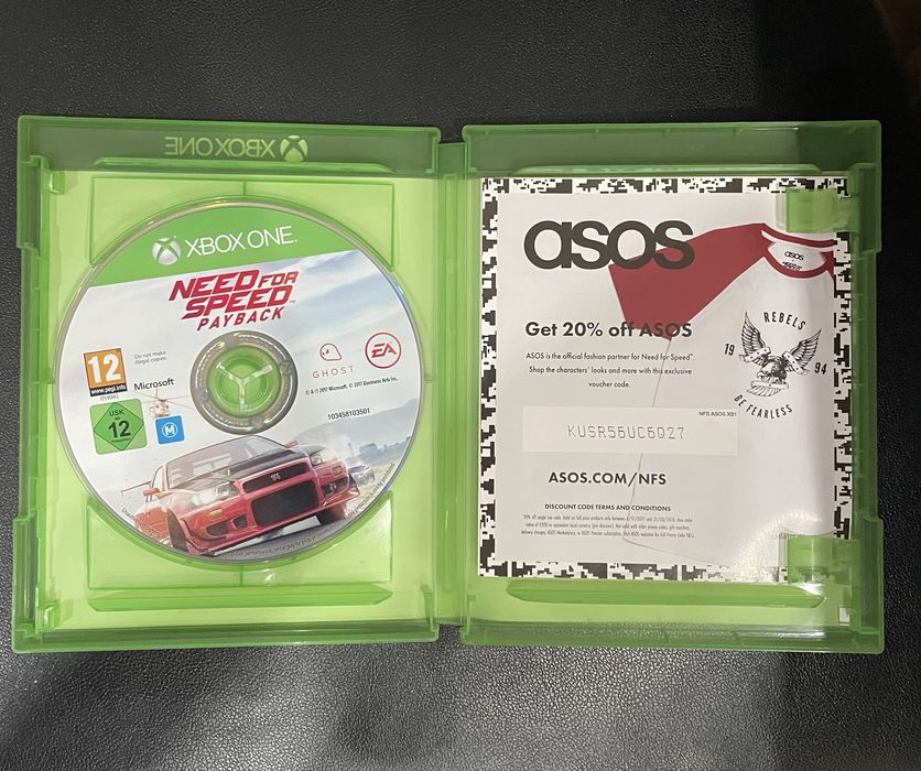 Vand Need For Speed PayBack xbox one