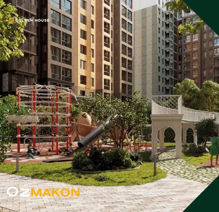 Golden house. O’zmakon. 1-xonali uy sotiladi.