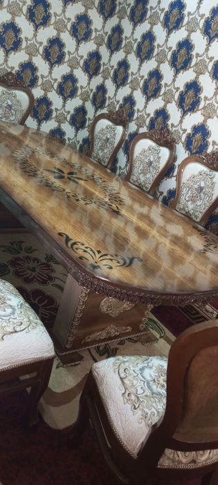 Stol stoll sotiladi olinganiga 1 oy boldi xali yangi