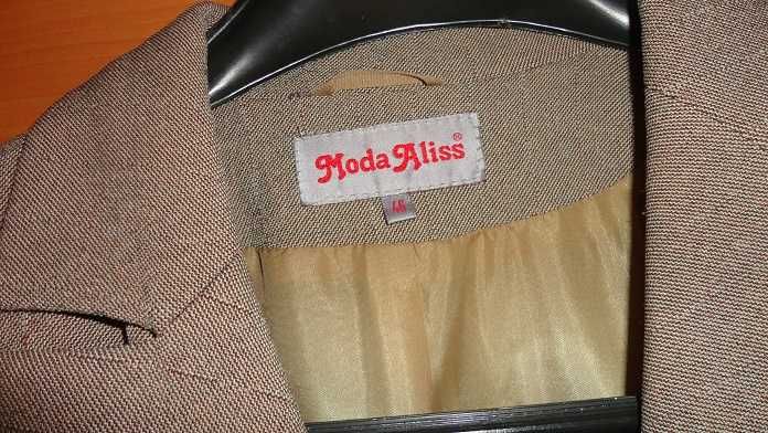 Costum de dama sacou si pantaloni Moda Aliss, marimea 46