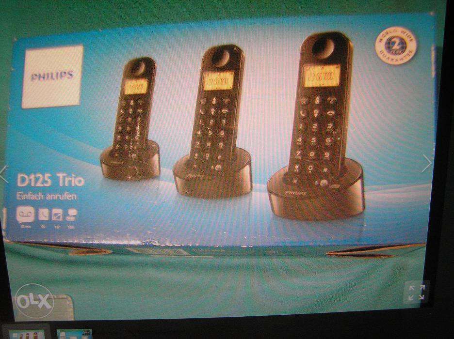 telefon cordless,Philips 3 baze