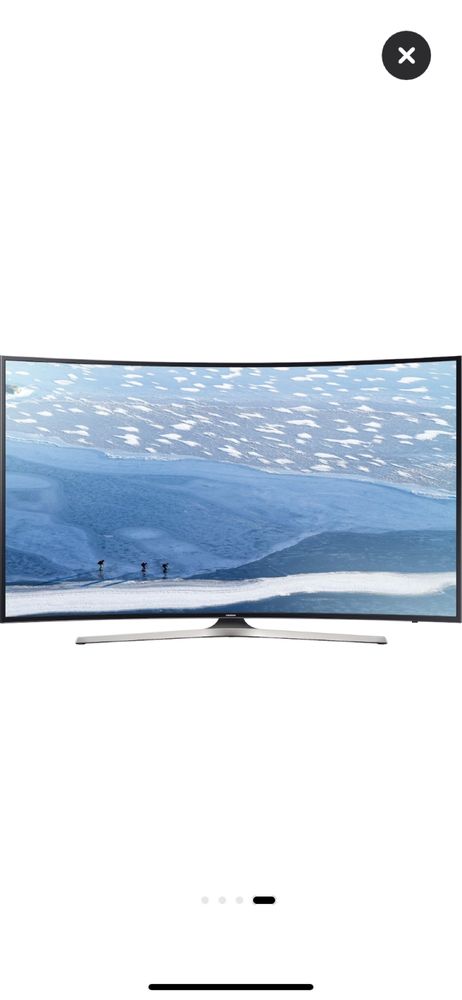 tv samsung ue40ku6172u .curbat 4k, smart, 101 cm, netflix