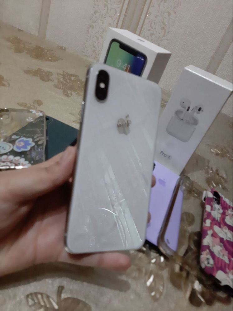 Iphone X с гарантией 256