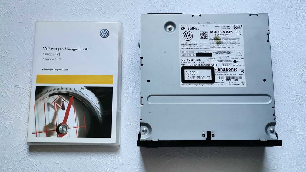 Unitate navigatie originala VW Golf 7  VII cod 5G0 035 846 impecabila