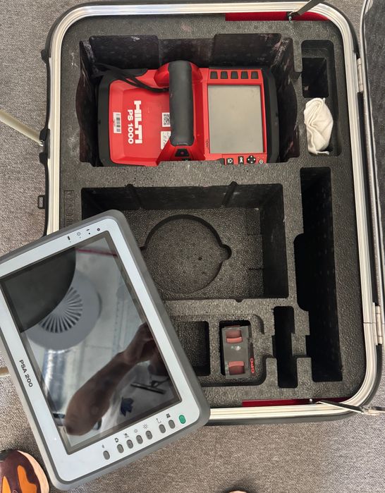 hilti ps1000 ferroscan scanner beton detectare armătură + psa200
