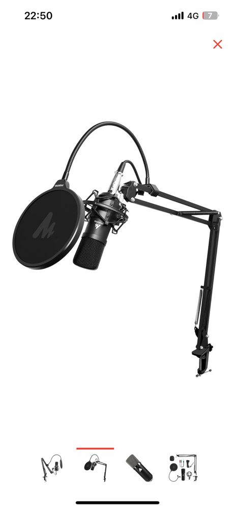 Микрофон Maono AU-A03 (для домашней студии)